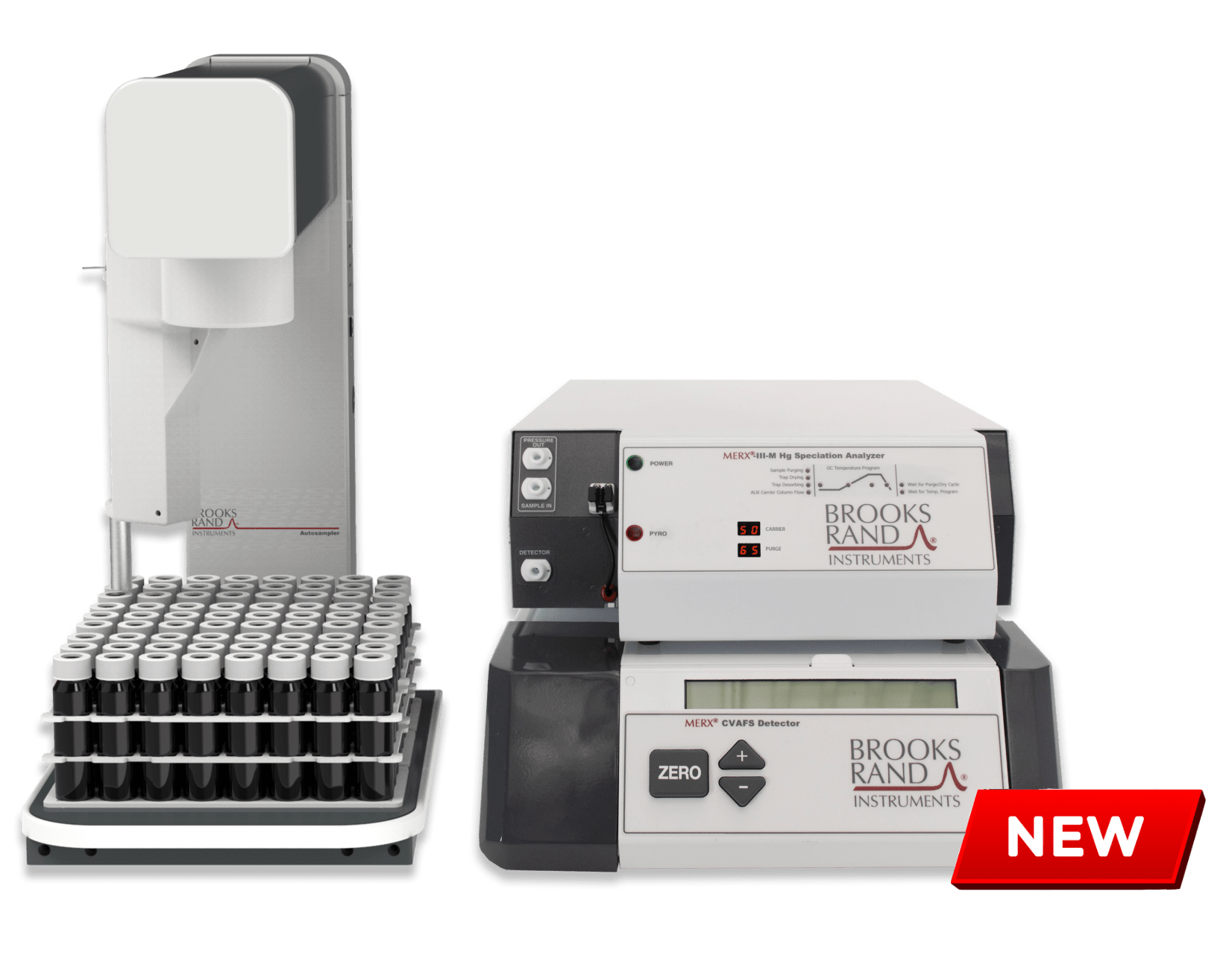 Brooks Rand Inc new instrument for mercury testing called MERX-III-M.