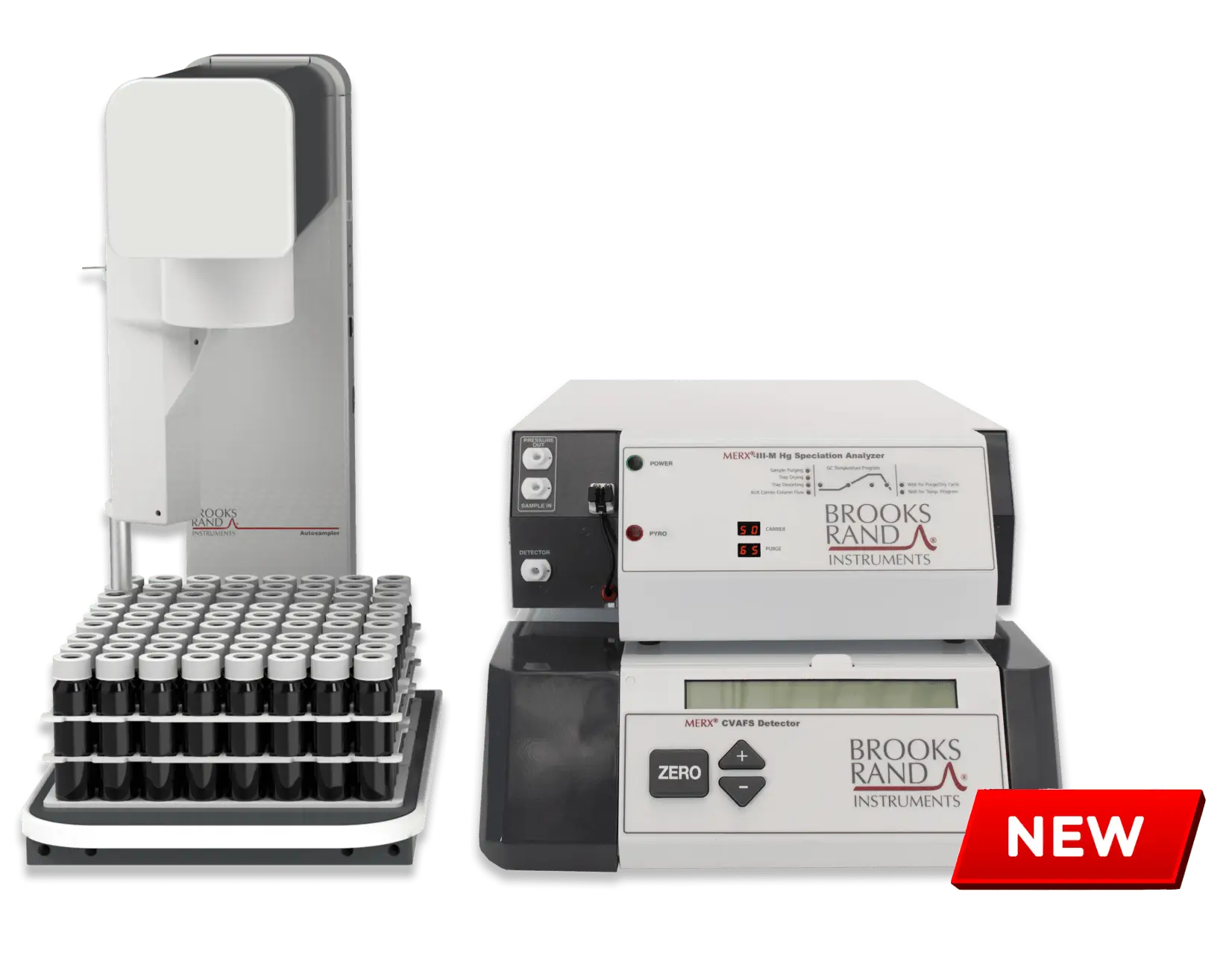 Brooks Rand Inc new instrument for mercury testing called MERX-III-M.